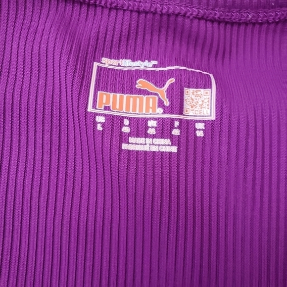 𝅺puma Sport Dry Fit long tank top violet pink - Picture 3 of 6